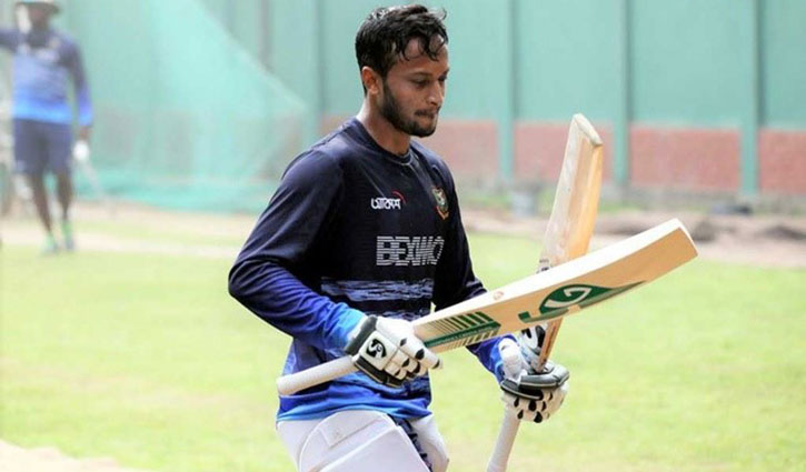 অনুশীলনে ফিরেছেন বিশ্বসেরা সাকিব অনুশীলনে ফিরেছেন বিশ্বসেরা সাকিব