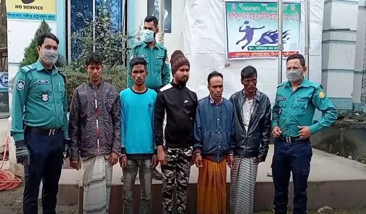 গাজীপুরে নাচতে ডেকে কিশোরীকে গণধর্ষণ, গ্রেপ্তার ৫ গাজীপুরে নাচতে ডেকে কিশোরীকে গণধর্ষণ, গ্রেপ্তার ৫