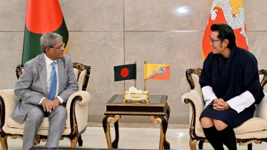 ঢাকায় ভুটানের রাজা, রাষ্ট্রপতির সঙ্গে সৌজন্য সাক্ষাৎ