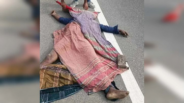 এলিভেটেড এক্সপ্রেসওয়েতে স্কচটেপে মোড়ানো মরদেহ উদ্ধার