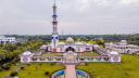 বায়তুল আমান জামে মসজিদ, নির্মাণে কাজ করেন ২ লাখের বেশি শ্রমিক 