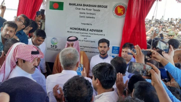 দীর্ঘ অপেক্ষার পর চালু হলো মওলানা ভাসানী সেতু দীর্ঘ অপেক্ষার পর চালু হলো মওলানা ভাসানী সেতু