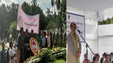 ফুল আর গানে জাতীয় কবি কাজী নজরুলকে স্মরণ