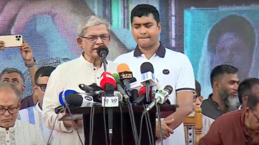 প্রাণ বিসর্জন দেওয়ার লক্ষ্য একটাই সুন্দর আবাসভূমি চাই: ফখরুল