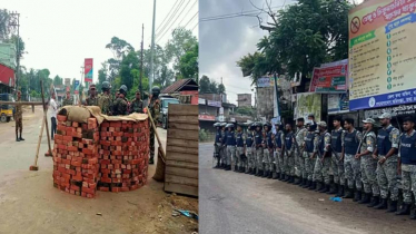 ১৪৪ ধারার মধ্যেই চলছে সড়ক অবরোধ, থমথমে খাগড়াছড়ি