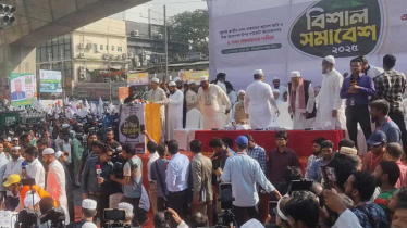 গণভোটসহ ৫ দাবিতে আট দলের সমাবেশ শুরু