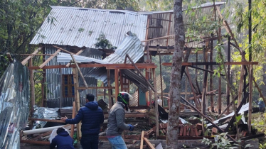 শরীয়তপুরে বোমা বিস্ফোরণে উড়ে গেল ঘর, নিহত ১