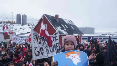 গ্রিনল্যান্ড দখলে ট্রাম্পের শুল্ক হুমকি অগ্রহণযোগ্য: ম্যাক্রোঁ গ্রিনল্যান্ড দখলে ট্রাম্পের শুল্ক হুমকি অগ্রহণযোগ্য: ম্যাক্রোঁ