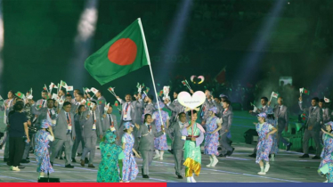 পর্দা উঠলো এশিয়ান গেমসের