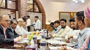জাতীয় ঐকমত্য কমিশনের সঙ্গে এনসিপি প্রতিনিধি দল বৈঠকে