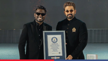 মুক্তির আগেই গিনেস ওয়ার্ল্ড রেকর্ডে আল্লু অর্জুনের ‘রাকা’