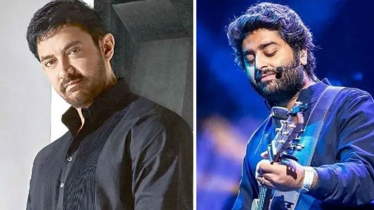 হঠাৎ অরিজিৎ সিংয়ের বাড়িতে হাজির হলেন আমির খান