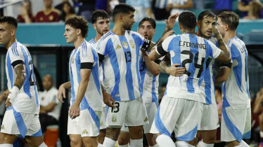 ভেনেজুয়েলাকে হারাল আর্জেন্টিনা