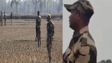 বাংলাদেশ সীমান্তে অনুপ্রবেশ, অস্ত্রসহ বিএসএফ সদস্য আটক