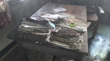 ব্রাহ্মণবাড়িয়ায় গ্রামীণ ব্যাংকে আগুন, পুড়ে গেছে নথিপত্র