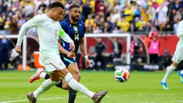 ১০ জনের ফ্রান্সের কাছে ব্রাজিলের হার