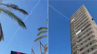 আবার গাজা থেকে ইসরায়েলে রকেট হামলা