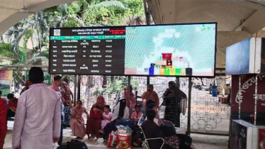 ঈদযাত্রার চাপ কমেছে কমলাপুরে