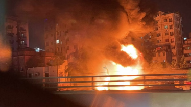 মহাখালীতে পেট্রোল পাম্পের আগুন নিয়ন্ত্রণে