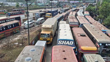 ঈদযাত্রায় চন্দ্রায় চাপ, ঢাকা-টাঙ্গাইল মহাসড়কে ৮ কিলোমিটার ধীরগতি