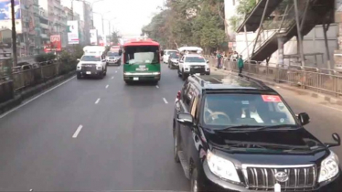 গুলশান থেকে জিয়ার সমাধির পথে তারেক রহমান