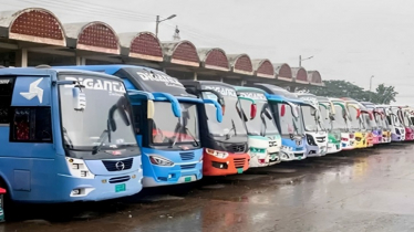 জ্বালানি সংকটের আশঙ্কায় রাজধানীতে বাসের আগাম টিকিট বিক্রি বন্ধ জ্বালানি সংকটের আশঙ্কায় রাজধানীতে বাসের আগাম টিকিট বিক্রি বন্ধ