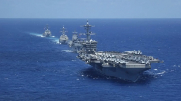 হরমুজে মার্কিন জাহাজ ডুবিয়ে দেওয়ার হুঁশিয়ারি ইরানের