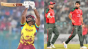 টাইগারদের ব্যাটিং ধস, উইন্ডিজ ১৬ রানে জয় টাইগারদের ব্যাটিং ধস, উইন্ডিজ ১৬ রানে জয়