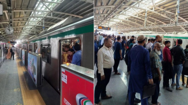 রাতে আংশিক বন্ধের পর স্বাভাবিক মেট্রোরেল চলাচল রাতে আংশিক বন্ধের পর স্বাভাবিক মেট্রোরেল চলাচল