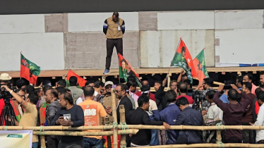 পূর্বাচলের ৩০০ ফিটে রাজকীয় সংবর্ধনার প্রস্তুতি, নেতাকর্মীদের ঢল