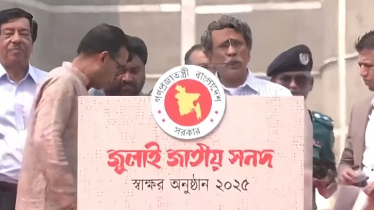 জুলাই যোদ্ধাদের দাবিতে সনদের ৫নং দফায় সংশোধন: আলী রীয়াজ