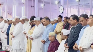 জাতীয় ঈদগাহে ঈদের প্রধান জামাত অনুষ্ঠিত