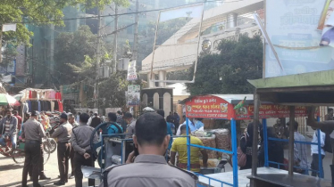 শিক্ষার্থী আন্দোলনের ঘোষনায় তেজগাঁও কলেজে পুলিশ মোতায়েন