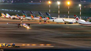 মধ্যপ্রাচ্য সংকটে ১৭ দিনে ৫২৮টি আন্তর্জাতিক ফ্লাইট বাতিল মধ্যপ্রাচ্য সংকটে ১৭ দিনে ৫২৮টি আন্তর্জাতিক ফ্লাইট বাতিল