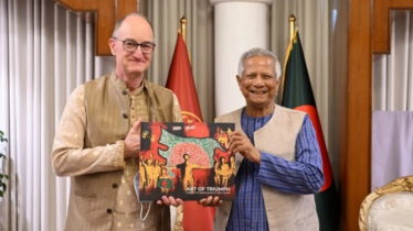 প্রধান উপদেষ্টার সঙ্গে রাষ্ট্রদূত ট্রস্টারের বিদায়ী সাক্ষাৎ