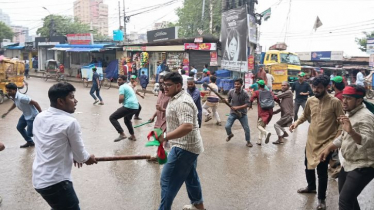 ছাত্রদল-শিবির সংঘর্ষে রণক্ষেত্র তোলারাম কলেজ, আহত ৫