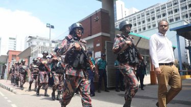 সচিবালয় ঘিরে কঠোর নিরাপত্তা, সোয়াট-বিজিবি মোতায়েন