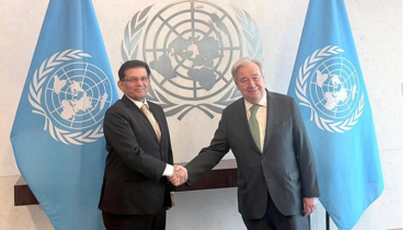 বাংলাদেশের প্রতি অবিচল সমর্থনের আশ্বাস জাতিসংঘ মহাসচিবের