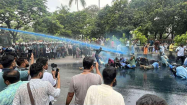 প্রেস ক্লাবে আন্দোলনকারীদের লক্ষ্য করে সাউন্ড গ্রেনেড নিক্ষেপ