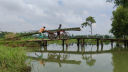 সখীপুরে কাঠের সাঁকোতে ঝুঁকিপূর্ণ পারাপার