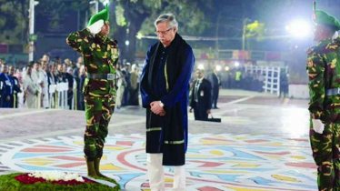 ভাষা শহীদদের প্রতি রাষ্ট্রপতির শ্রদ্ধা