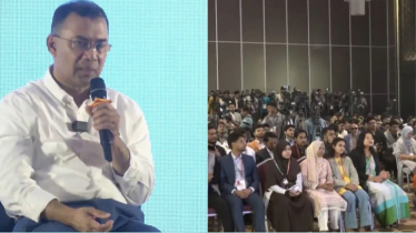 চট্টগ্রামে জনসভা শুরুর আগে তরুণদের সঙ্গে মতবিনিময়ে তারেক রহমান