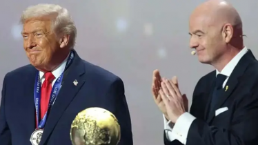 ফিফা শান্তি পুরস্কার পেলেন ডোনাল্ড ট্রাম্প 