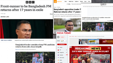 তারেক রহমানের স্বদেশে ফেরা নিয়ে যা বলছে বিশ্ব গণমাধ্যম