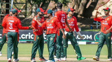 জিম্বাবুয়েকে হারিয়ে সিরিজ জিতল বাংলাদেশ জিম্বাবুয়েকে হারিয়ে সিরিজ জিতল বাংলাদেশ