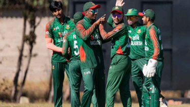 যুবারা শীর্ষে, জিম্বাবুয়েকে উড়িয়ে দিল বাংলাদেশ