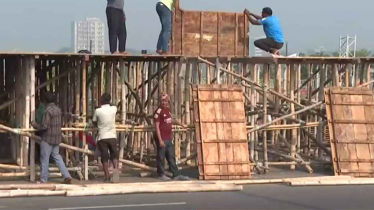 তারেক রহমানকে সংবর্ধনায় ৩০০ ফিটে প্রস্তুত হচ্ছে মঞ্চ