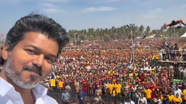 ৯০ হাজার ভক্ত নিয়ে শেষ সিনেমার গান প্রকাশ করলেন থালাপাতি বিজয়