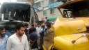 টাঙ্গাইলে বাস-ট্রাক সংঘর্ষে চালক-হেলপার নিহত