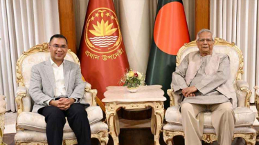 প্রধান উপদেষ্টার সঙ্গে তারেক রহমানের সৌজন্য সাক্ষাৎ প্রধান উপদেষ্টার সঙ্গে তারেক রহমানের সৌজন্য সাক্ষাৎ